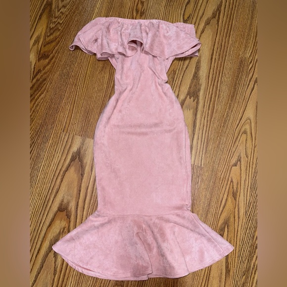 MANAMEA MERMAID DRESS PINK